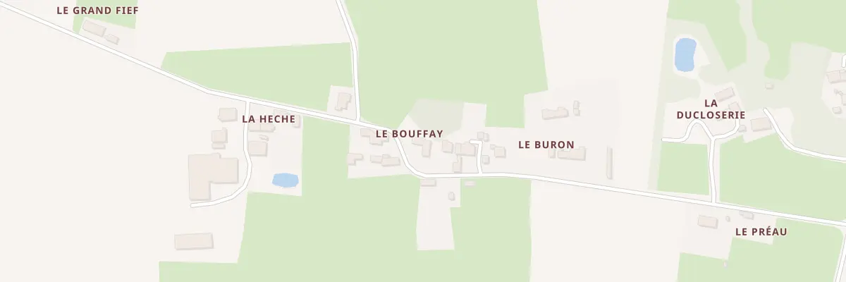 Plan du 3 Le Bouffay à Villepot