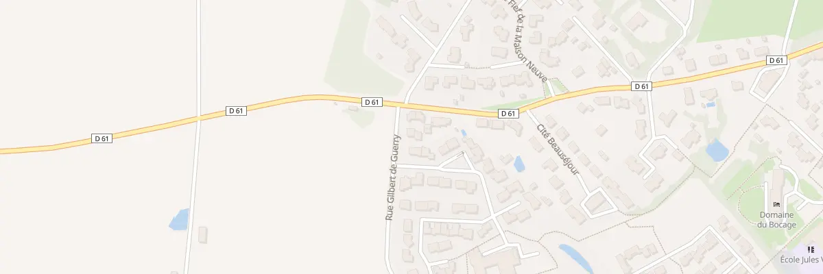 Plan du 20 Rue Gilbert de Guerry à Chavagnes-en-Paillers