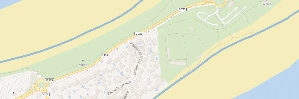 Plan du 468 Rue de la Surveillance à Rivedoux-Plage