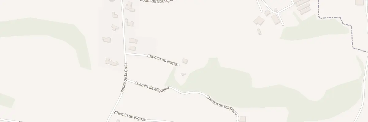 Plan du 208 Chem du Huste à Biarrotte