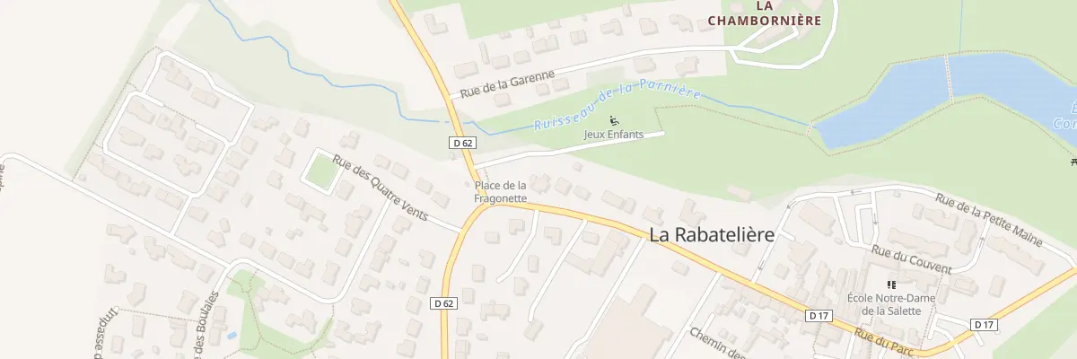 Plan du 50 Rue du parc à La Rabatelière