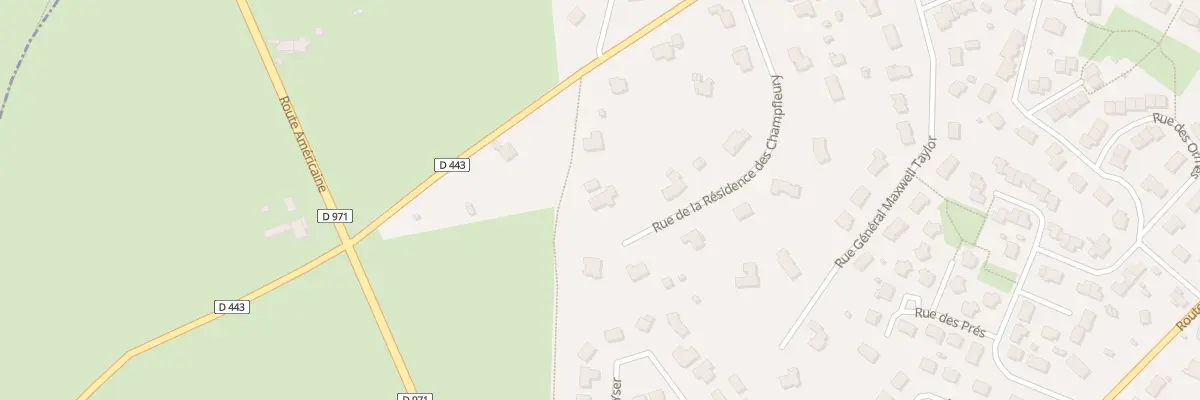 Plan du 10 Rue de la Res Champfleury à Carentan-les-Marais