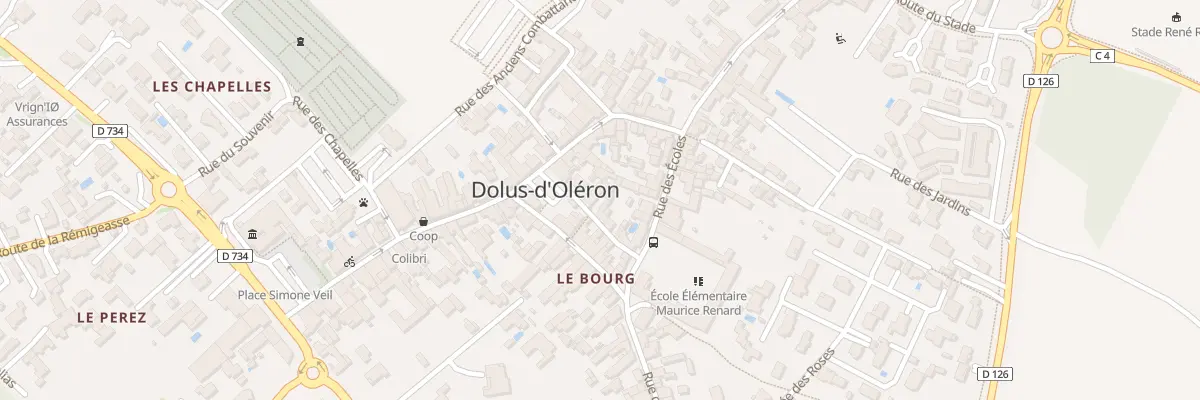 Plan du 7 Ven Salvador Allende à Dolus-d’Oléron