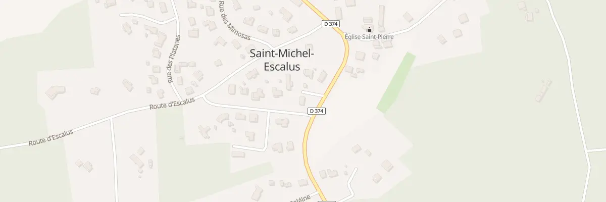 Plan du 4 Lot du Bourg à Saint-Michel-Escalus