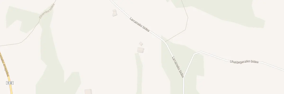 Plan du 5090 Antxarteta à Hélette