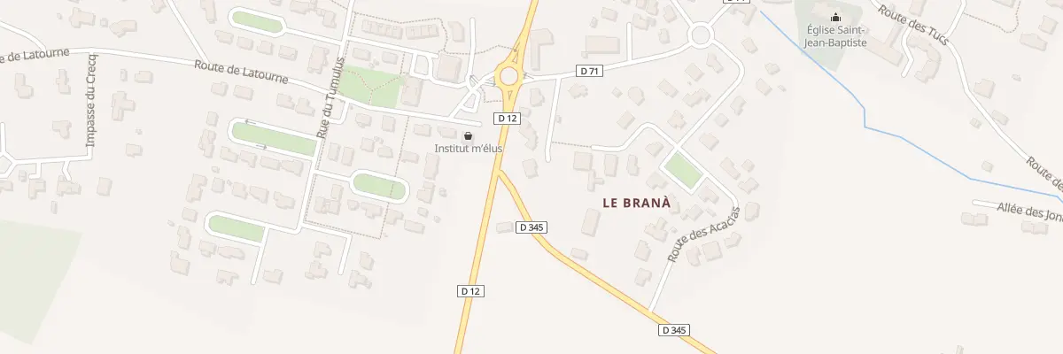 Plan du 76 Imp du Brana à Saint-Jean-de-Marsacq