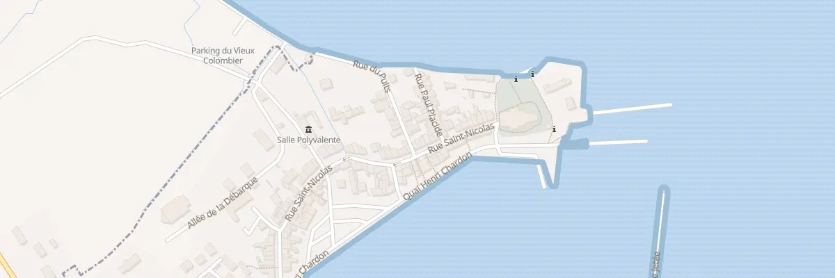 Plan du 70 Rue St Nicolas à Barfleur