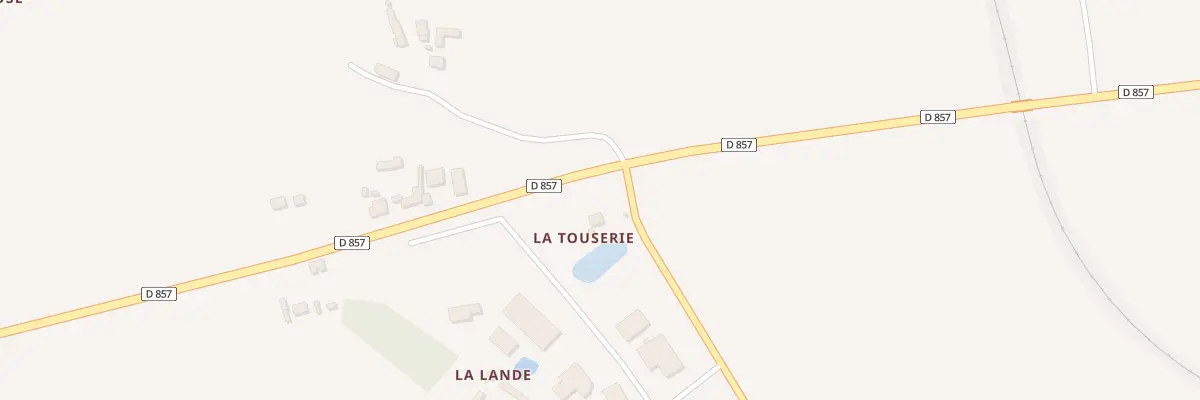 Plan du 15 Rue de la Lande à Pocé-les-Bois