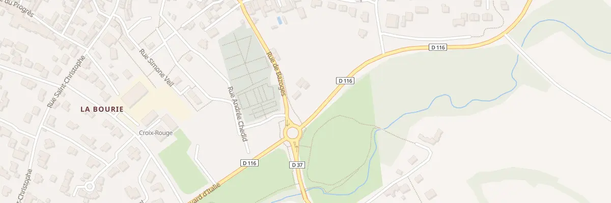 Plan du 8276 Rue de Bazoges à Vallet