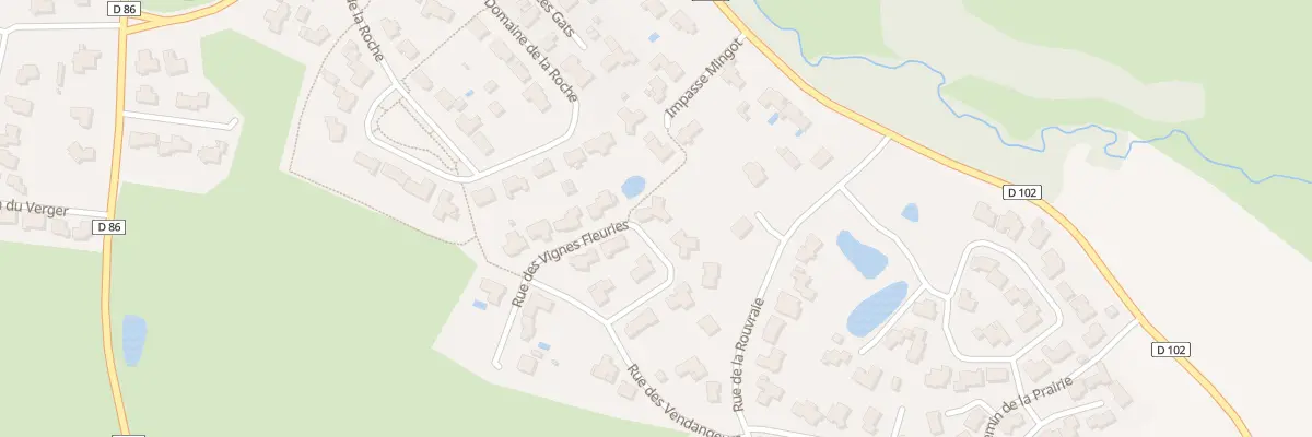 Plan du 12 Rue des vignes fleuries à Cugand-la-Bernardière