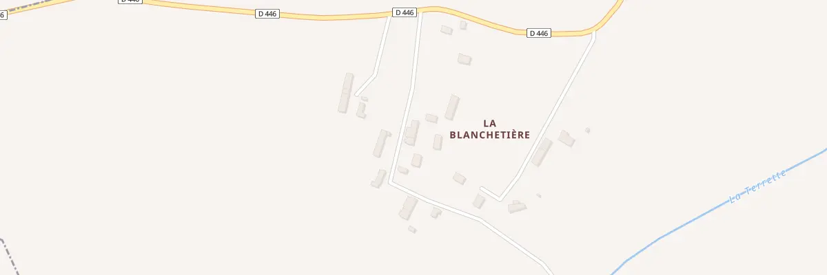 Plan du 11 La Blanchetiere à Carantilly