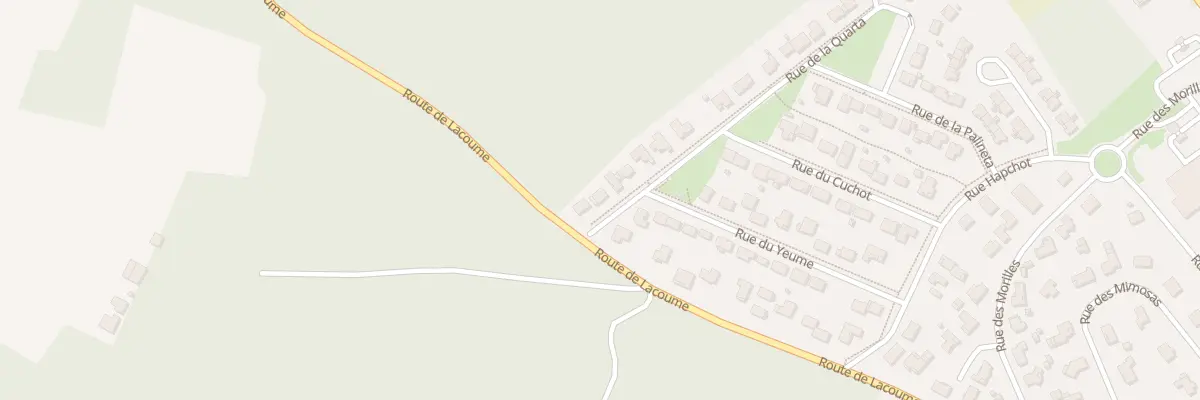 Plan du 46 Rue de la Quarta à Linxe