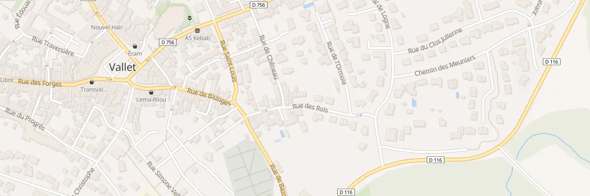 Plan du 7B Rue des rois à Vallet