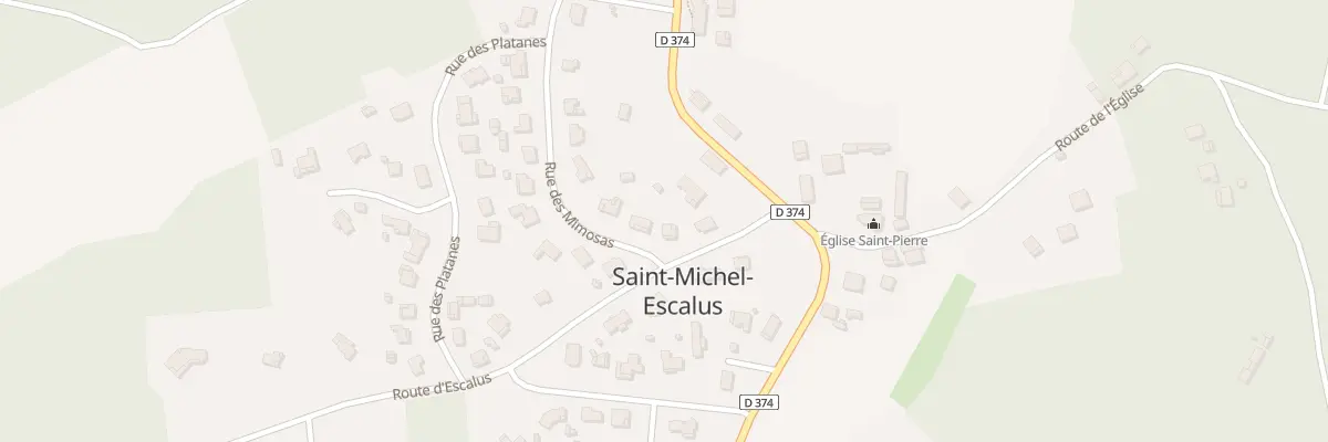 Plan du 4 Rue des Mimosas à Saint-Michel-Escalus