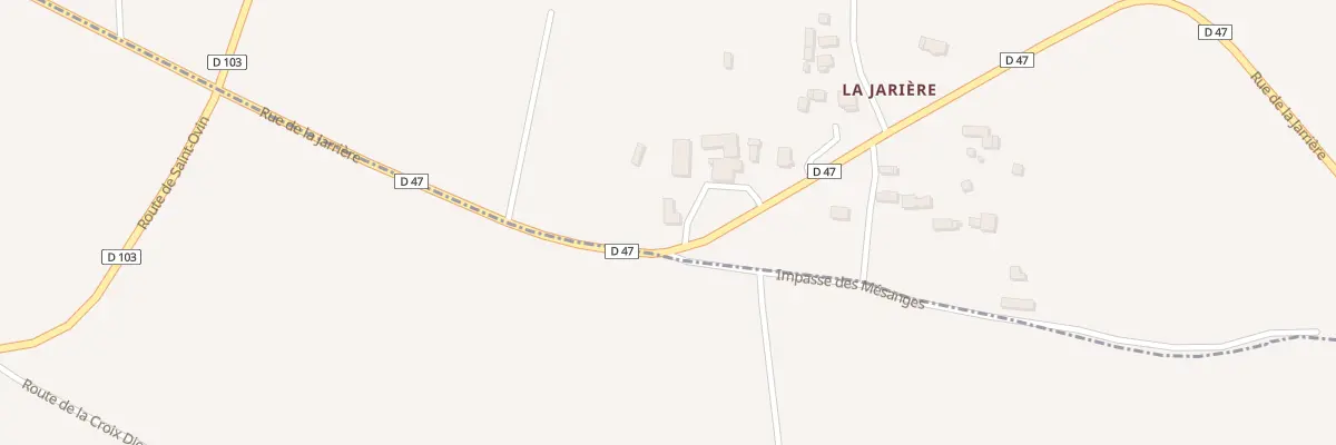Plan du 5096 La Jariere - St-Ovin à Saint-Ovin