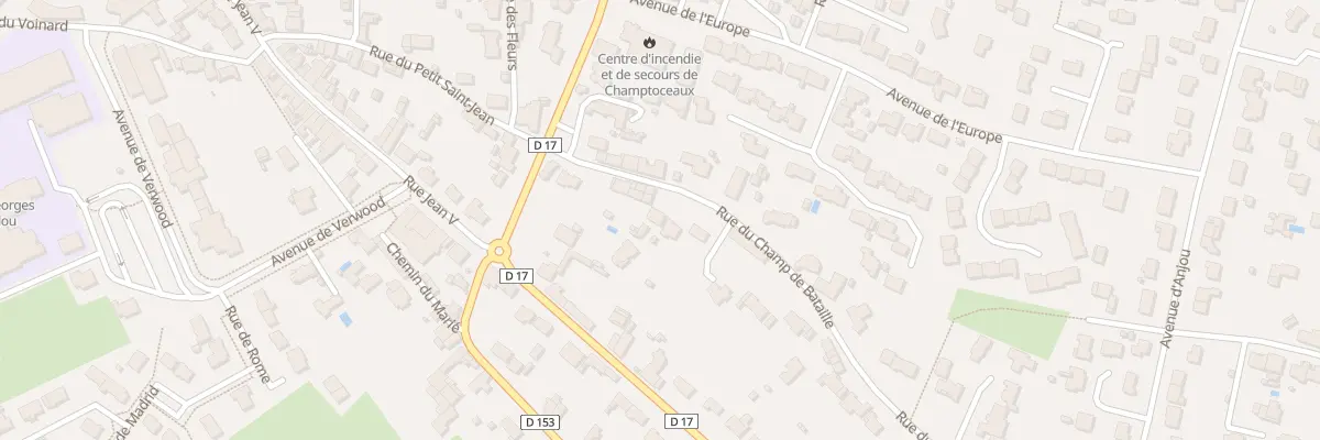 Plan du 14 Rue du Champ de Bataille à Orée d’Anjou