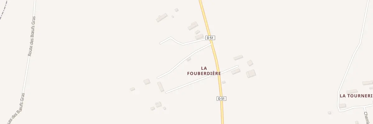 Plan du 5044A La Fouberdiere à Montaigu-les-Bois