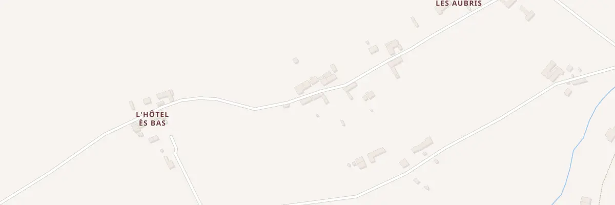 Plan du 119 L’Hotel Es Bas à Tribehou