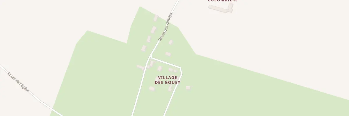 Plan du 8 Rte des Goueys à Hiesville