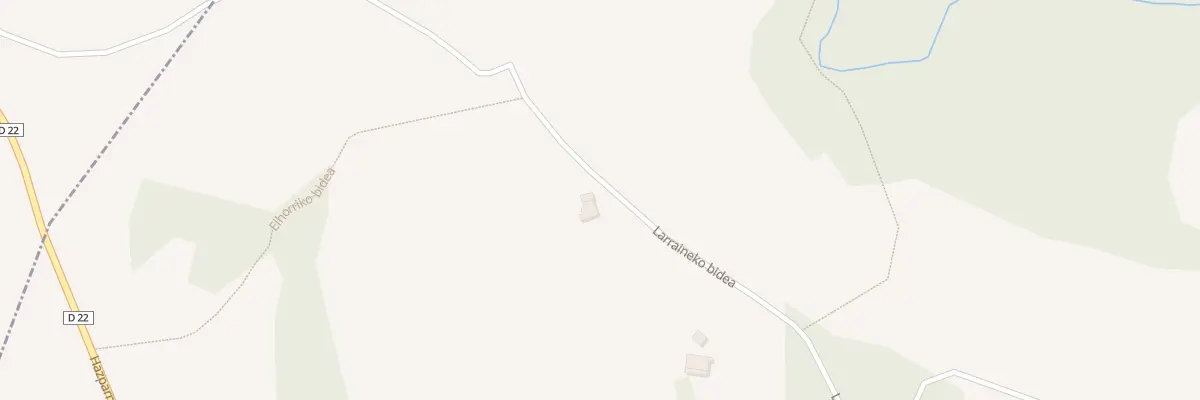 Plan du 5089 Elhoria à Hélette