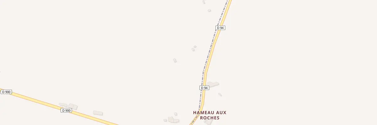 Plan du 1 Les Roches à Remilly Les Marais