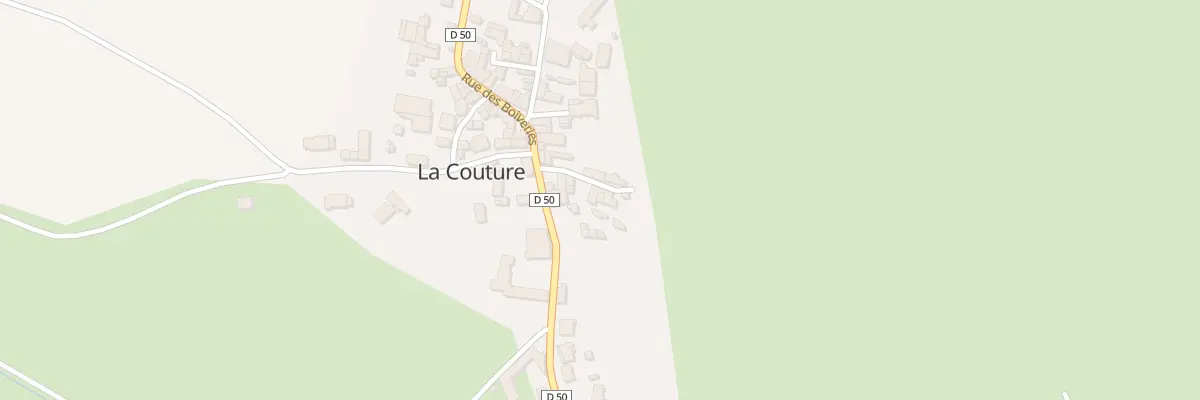 Plan du 4 Rue de la fontaine à La Couture