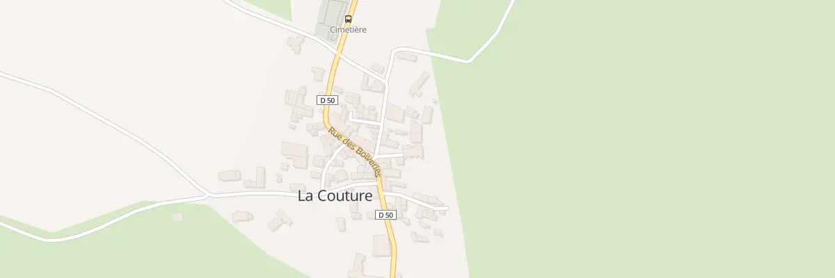 Plan du 6 Pl de l’Église à La Couture
