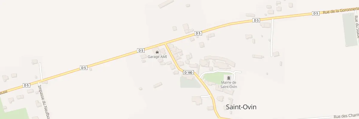 Plan du 13 Rue Alexis Lemetayer - St-Ovin à Saint-Ovin