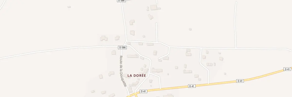 Plan du 40 La Doree à La Lande-d’Airou