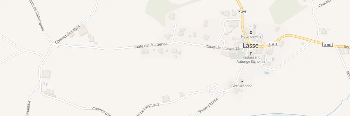 Plan du 5120 La Place à Lasse