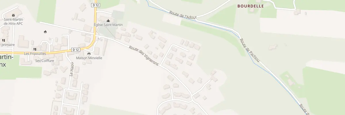 Plan du 70 All de la Liberte à Saint-Martin-de-Hinx