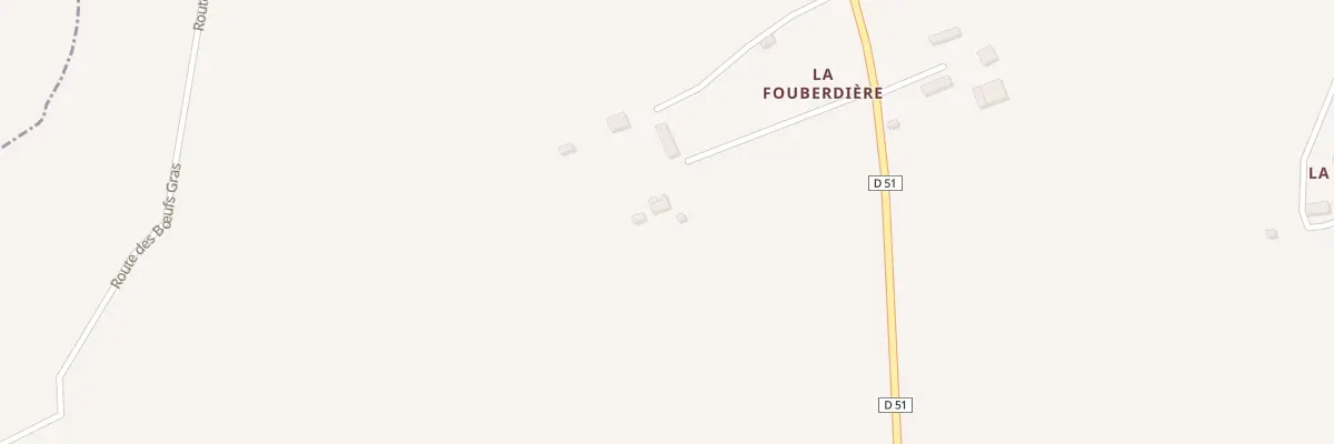 Plan du 5007 La Fouberdiere à Montaigu-les-Bois