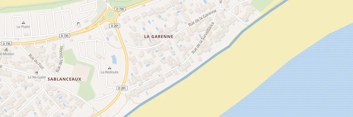 Plan du 175 Rue de la Surveillance à Rivedoux-Plage