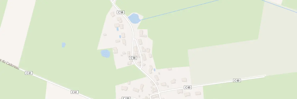 Plan du 64 Pas de la Juberrière à Oudon