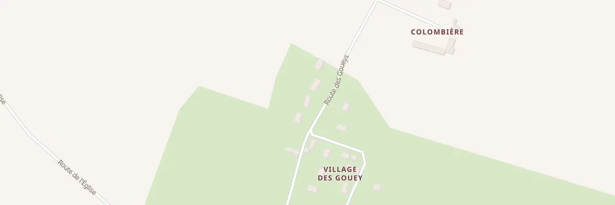 Plan du 23 Rte des Goueys à Hiesville