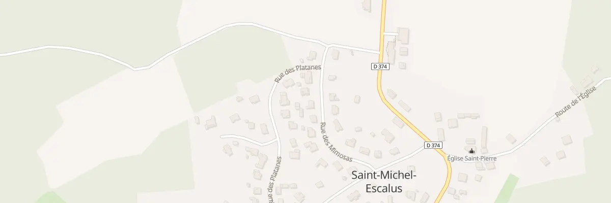 Plan du 13 Rue des Mimosas à Saint-Michel-Escalus