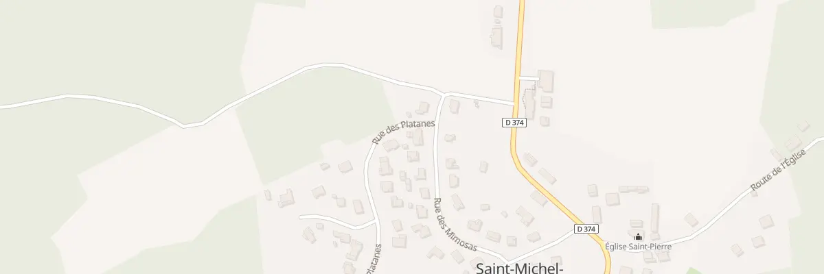 Plan du 17 Rue des Mimosas à Saint-Michel-Escalus