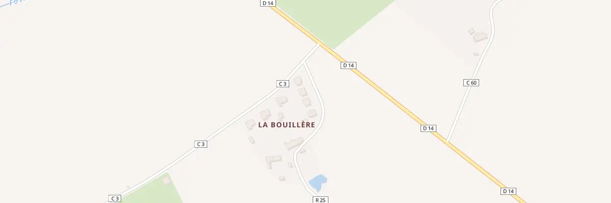 Plan du 50 La Bouillère à Teillé