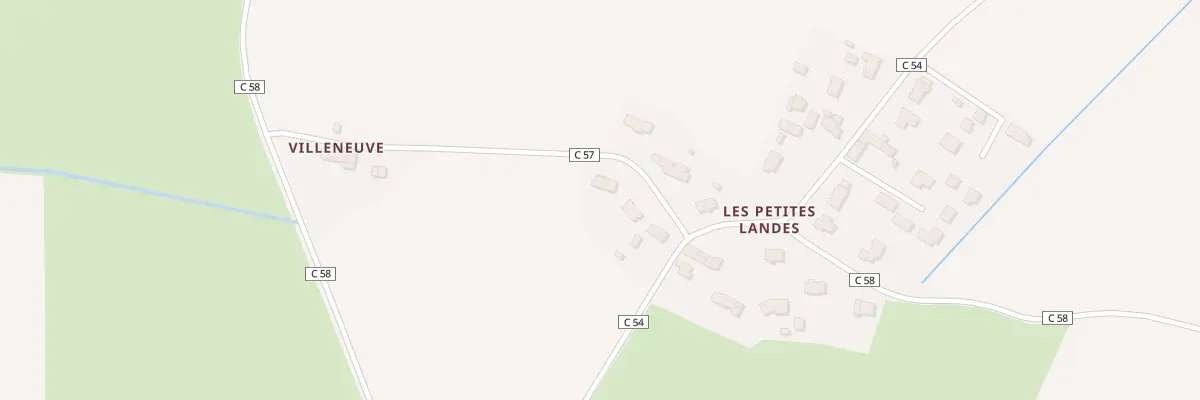 Plan du 199 Les Petites Landes à Oudon