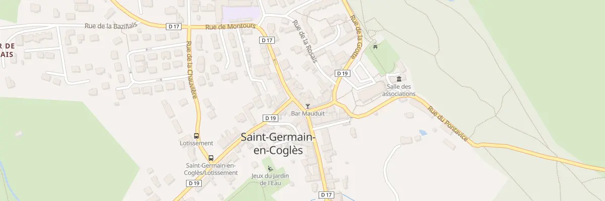 Plan du 18 Rue Principale à Saint-Germain-en-Coglès