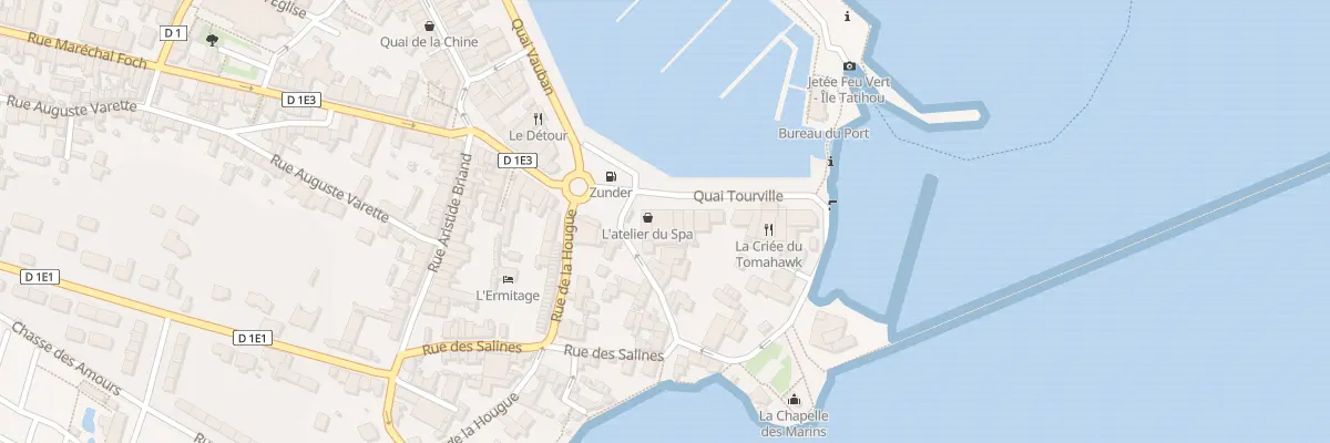 Plan du 15 Quai Tourville à Lestre