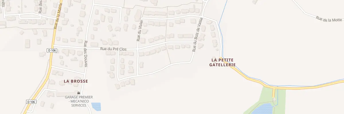 Plan du 8 Rue du Bois de Vassé à Torcé