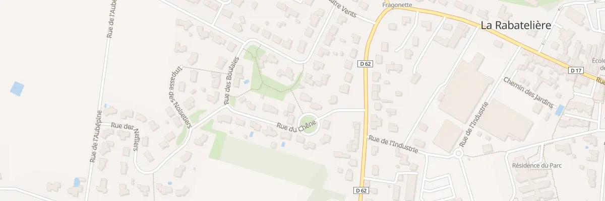 Plan du 33 Rue du chêne à La Rabatelière