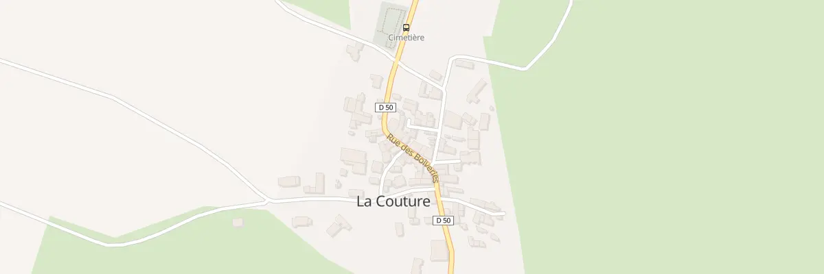 Plan du 6 Rue des boiveries à La Couture