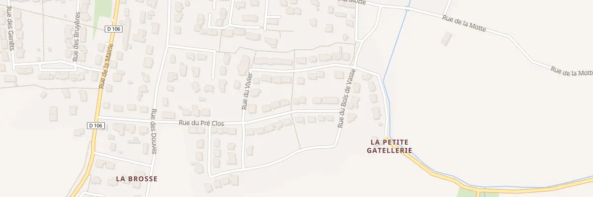 Plan du 12 Rue du Pre Clos à Torcé