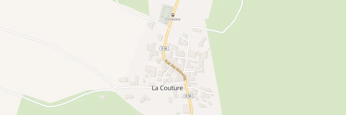 Plan du 8 Rue des boiveries à La Couture