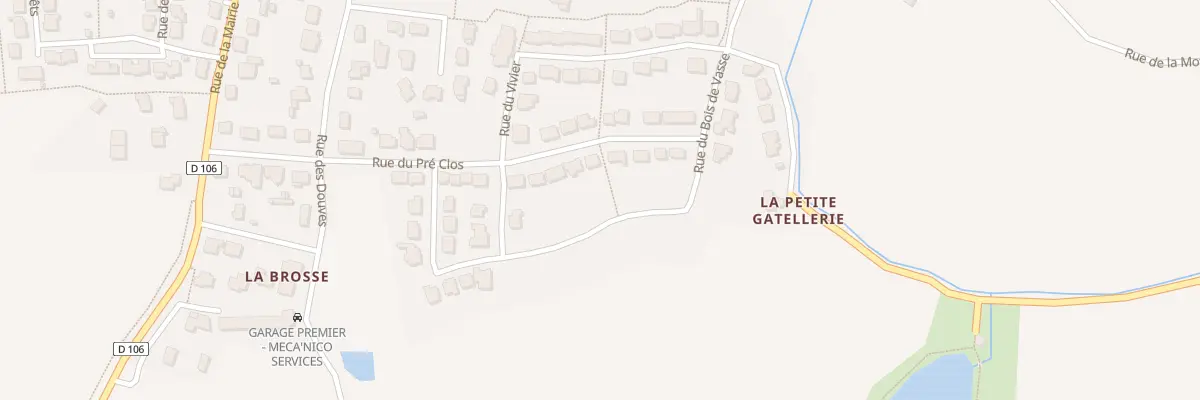 Plan du 10 Rue du Bois de Vassé à Torcé