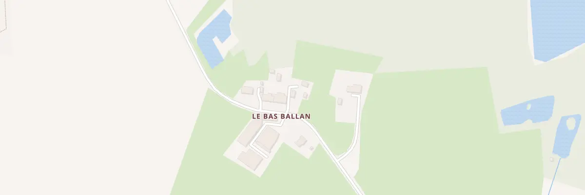 Plan du 7 Le Bas Ballan à Villepot