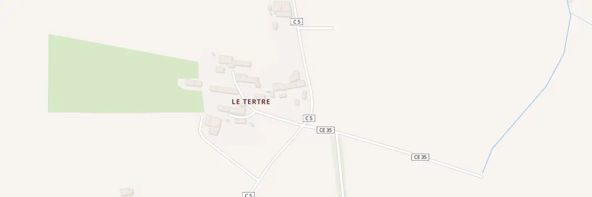 Plan du 5 Le Tertre à Petit-Auverné