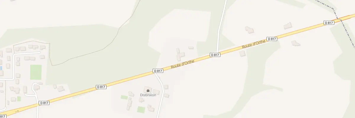 Plan du 705 Rte d’Orthe à Biarrotte